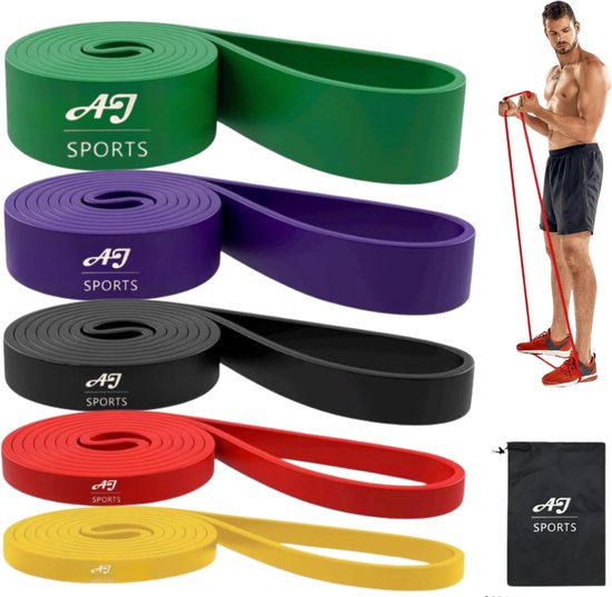 aj-sports pull-up bands weerstandsbanden